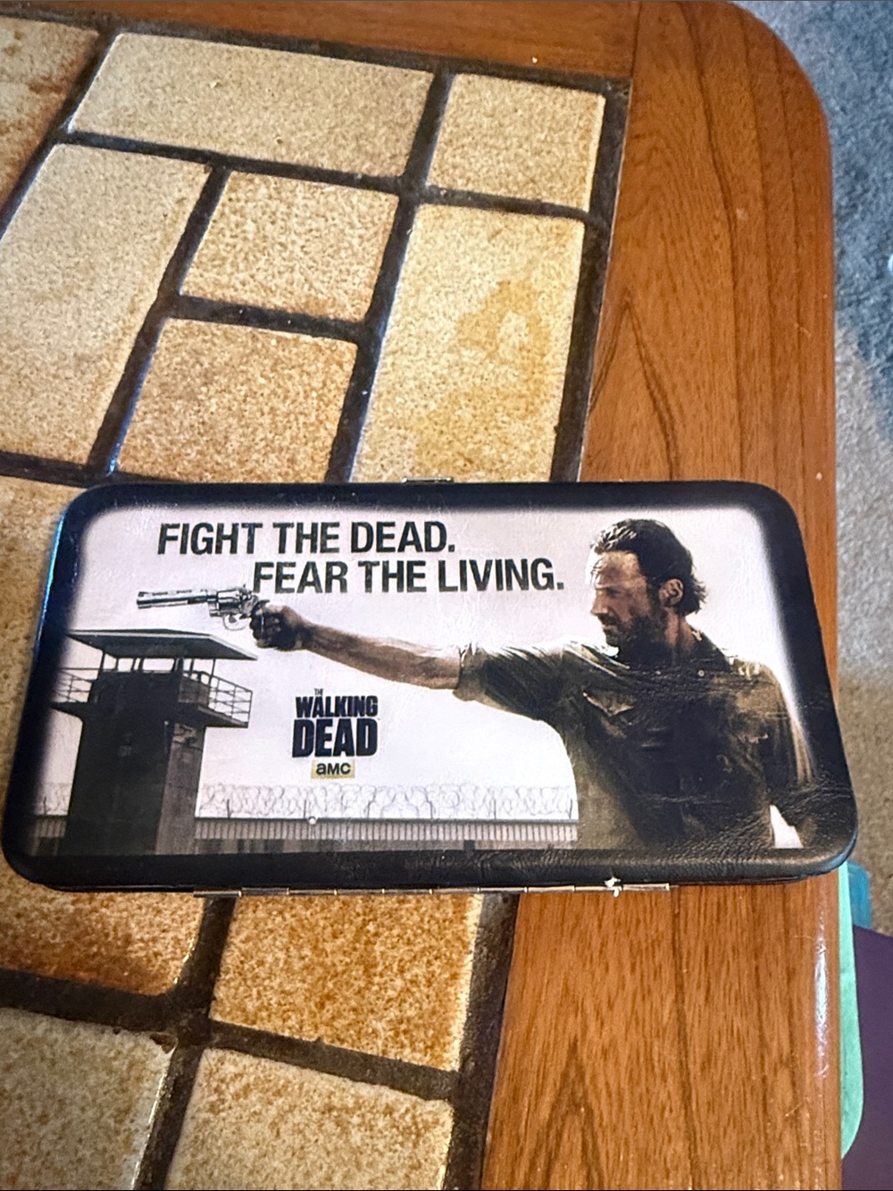 The Walking Dead Rick wallet. -  Like New